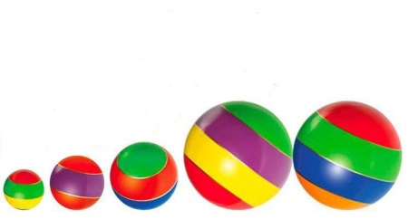 Купить Мячи резиновые (комплект из 5 мячей различного диаметра) в Камышлове 