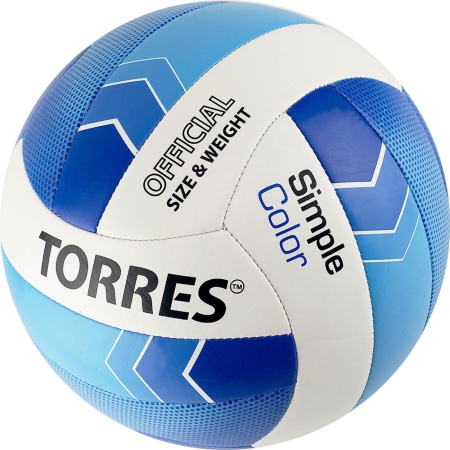 Купить Мяч волейбольный Torres Simple Color любительский р.5 в Камышлове 